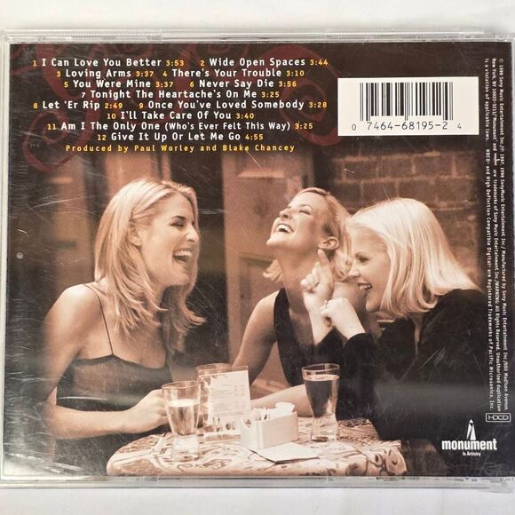 Dixie Chicks Wide Open Spaces CD Album - Picture 2 of 2